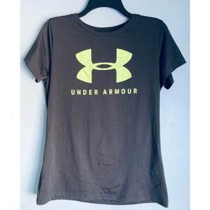 Under Armour Top Medium Gray and Green Athleisure
Casual